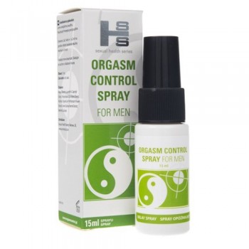 Orgasm control spray