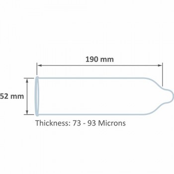 Pasante Extra kondoomi mõõt