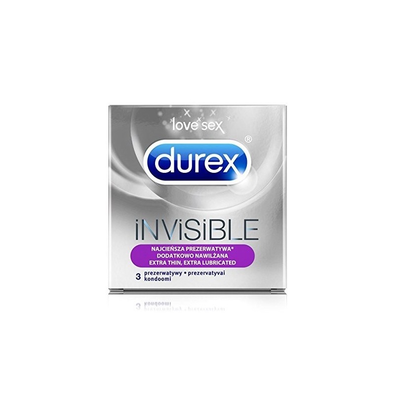 Durex Invisible 3tk Durex Invisible 3tk