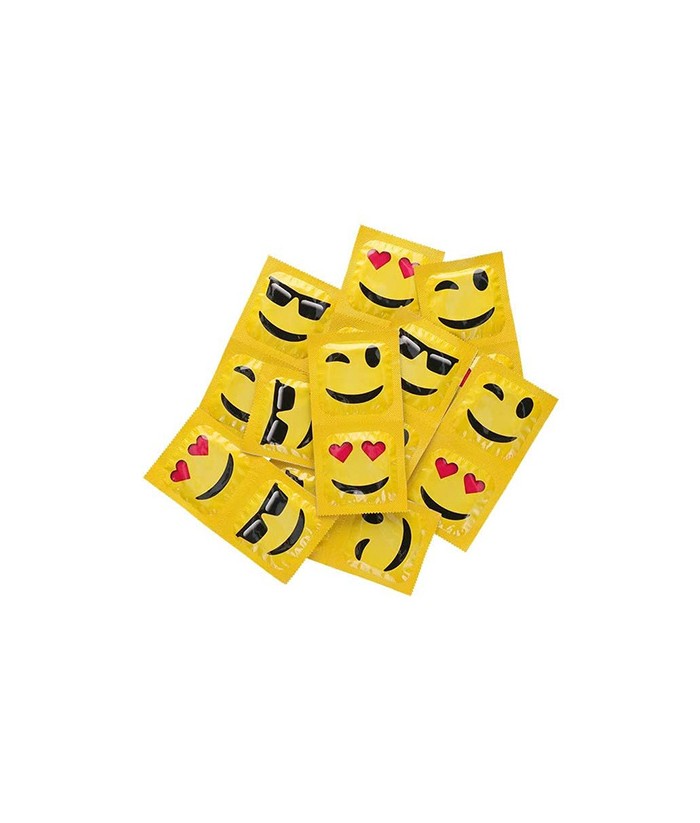 EXS Smiley Face Emoji kondoomid