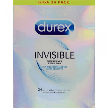 Durex invisible extra sensitive 24tk