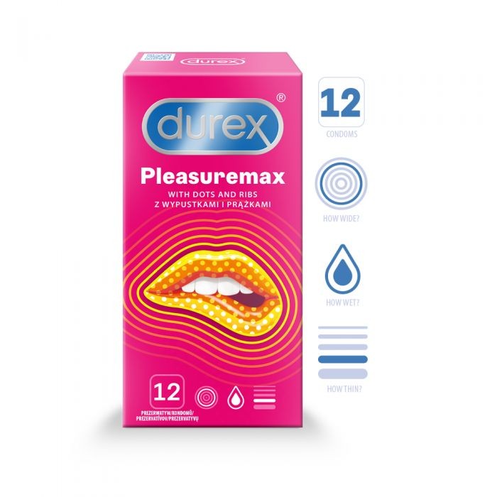 Durex Pleasuremax 12tk