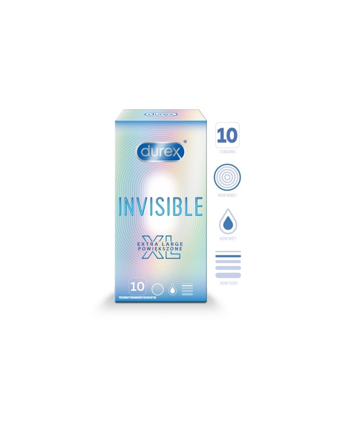 Durex Invisible XL (Extra Large)